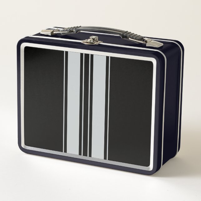 Lunch Box Cliquez sur Personnaliser pour modifier Gris en co (Devant)