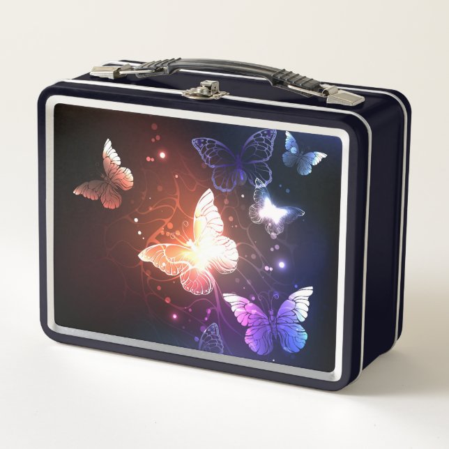 Lunch Box Clowing Night Butterflies (Devant)