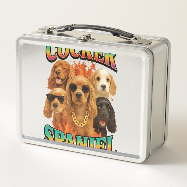 Lunch Box Cocker Spaniel  (Devant)