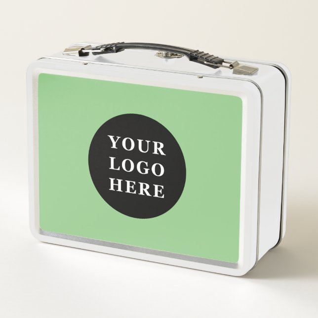 Lunch Box Code QR noir élégant et élégant (Dos)