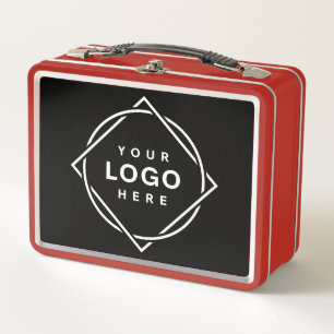 Lunch Box Code QR noir élégant et élégant