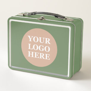 Lunch Box Code QR noir élégant et élégant