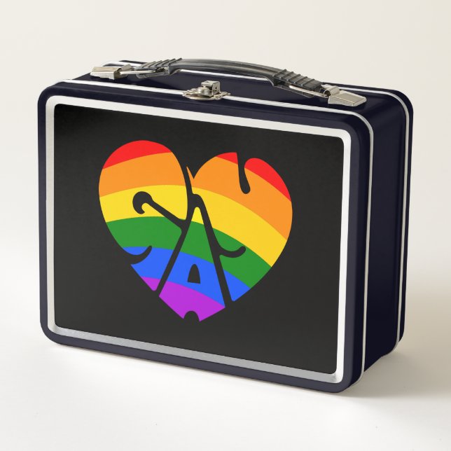 Lunch Box Coeur gay (Devant)