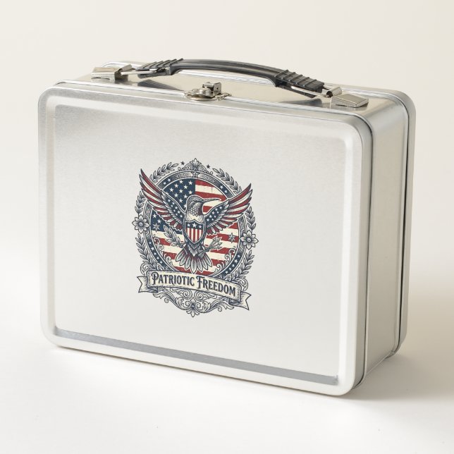 Lunch Box Colibri Patriotique (Devant)
