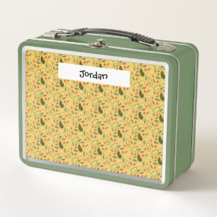 Lunch Box Collection de Motifs de paniers de fruits - Avocad