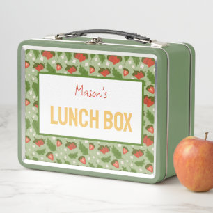 Lunch Box Collection de Motifs de paniers de fruits - Fraise