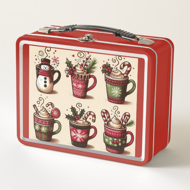 Lunch Box collection de tasses à café festives (Devant)