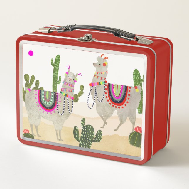 Lunch Box Collection | Lllamas mignon de Llamarama (Devant)