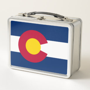 Lunch Box Colorado : Le drapeau américain du centenaire