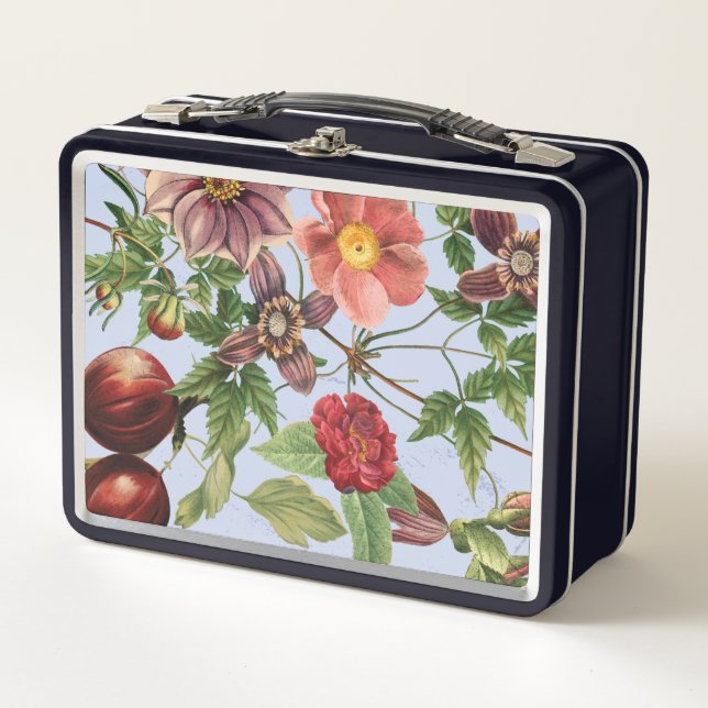Lunch Box Conception botanique vintage (Devant)
