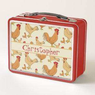 Lunch Box Conception Brown du poulet Personnaliser