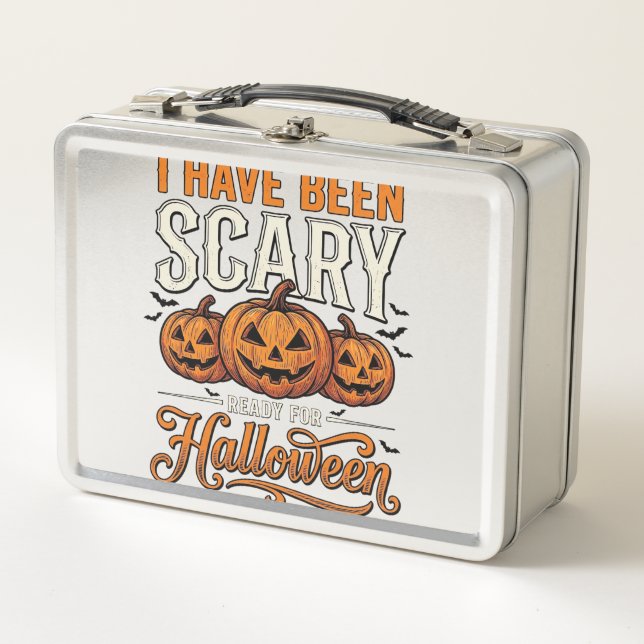 Lunch Box Conception de chemise de citrouille Halloween effr (Devant)