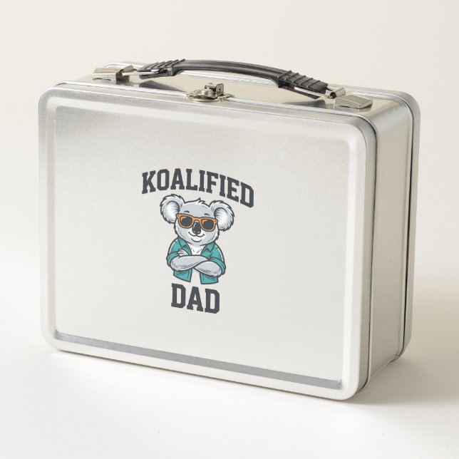 Lunch Box Conception de chemise pour papa koalifié Koala pèr (Devant)
