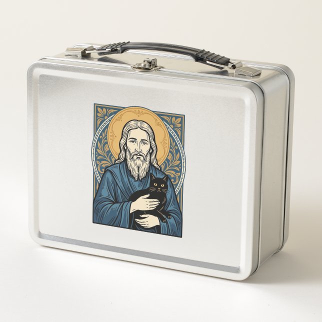 Lunch Box Conception de chemise vectorielle de portrait de c (Devant)