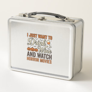 Lunch Box Conception de chemise vintage de films d'horreur d