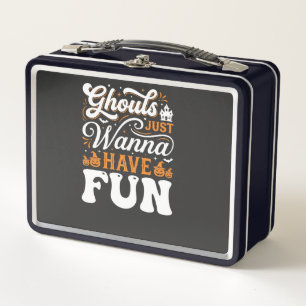 Lunch Box Conception de fantômes d'Halloween qui veulent jus