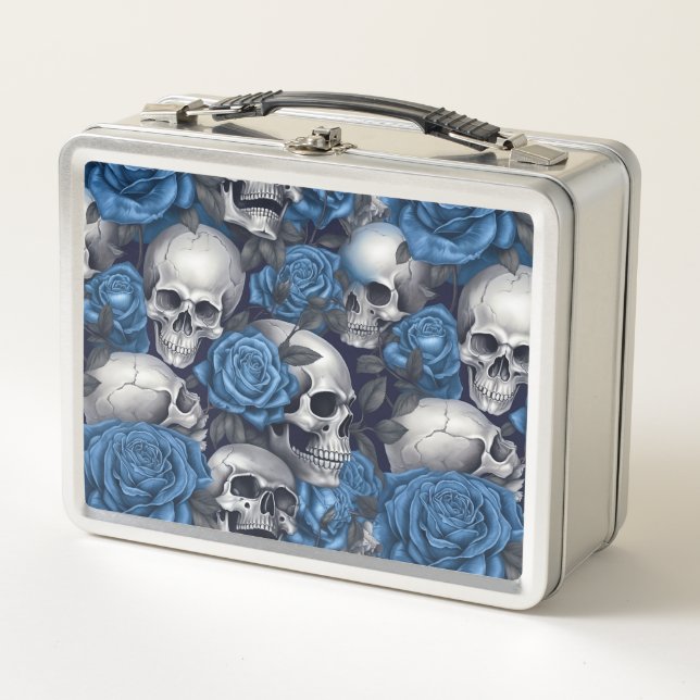 Lunch Box Conception de la série A Skull and Roses 12 (Devant)