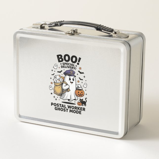 Lunch Box Conception de livraison d'Halloween en mode fantôm (Devant)