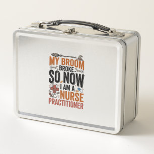 Lunch Box Conception de sorcière d'infirmière praticienne dr