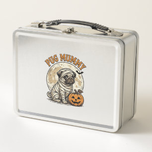 Lunch Box Conception de T-shirt de chien vintage Halloween M