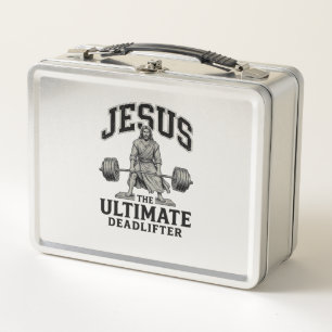 Lunch Box Conception de t-shirt de gym vintage Jésus Ultimat