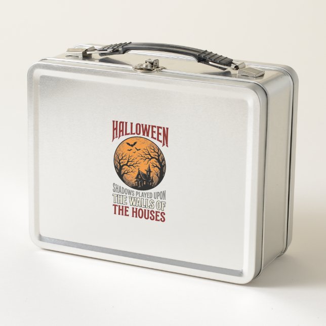 Lunch Box Conception de T-shirt de Lune de Maison Hantée Hal (Devant)