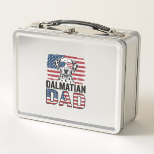 Lunch Box Conception de t-shirt pour chien vintage patriotiq