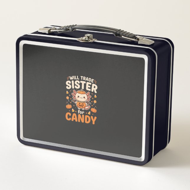 Lunch Box Conception de vecteur de commerce de bonbons Hallo (Devant)