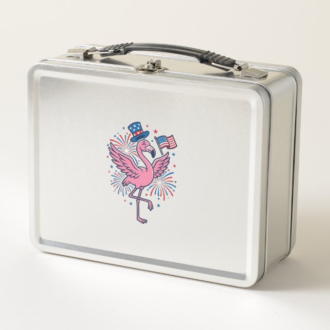Lunch Box Conception de vecteur de feux d'artifice de flaman (Devant)