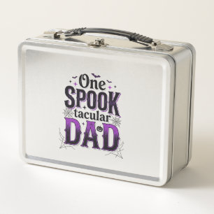 Lunch Box Conception de vecteur vintage Halloween de papa Sp