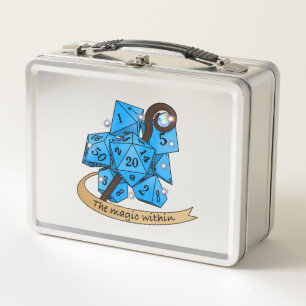 Lunch Box Conception des dés de sorcier