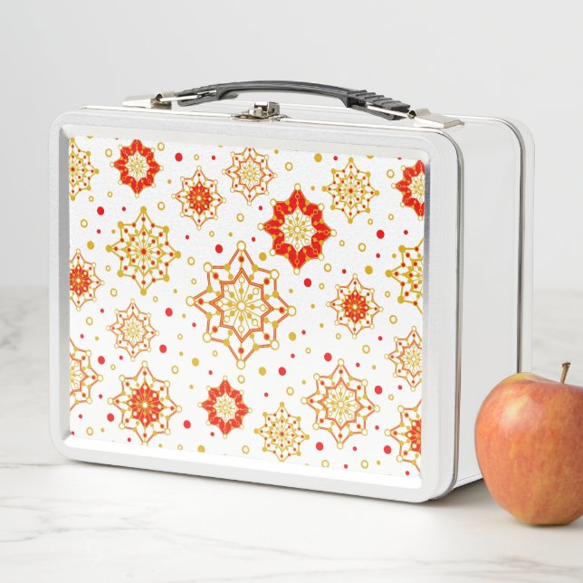 Lunch Box Conception rétro moderne du milieu du siècle (En situation)
