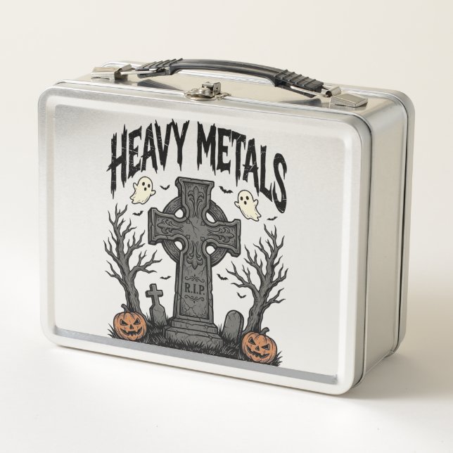 Lunch Box Conception vectorielle de cimetière Halloween de m (Devant)