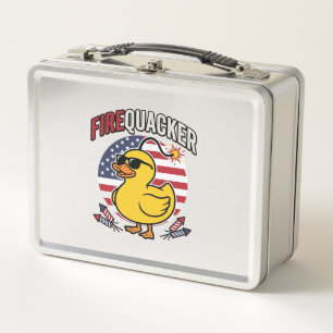 Lunch Box Conception vectorielle de feux d'artifice de canar