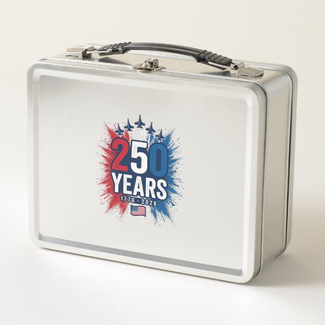 Lunch Box Conception vectorielle pour le 250e anniversaire d (Devant)