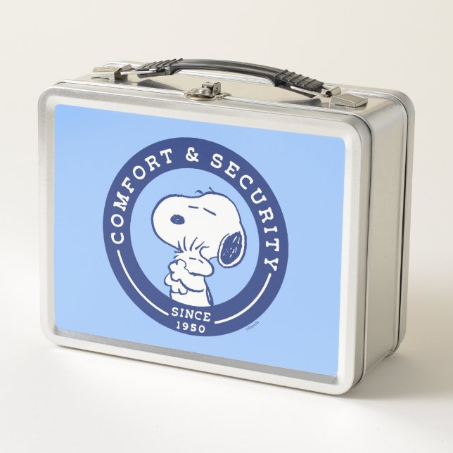 Lunch Box Confort et sécurité | Snoopy & Woodstock Hug (Devant)