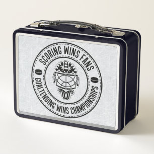 Lunch Box Conteneur à déjeuner pour gardien de but de hockey