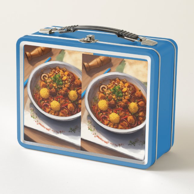Lunch Box "Conteneur de repas délicieux" (Devant)