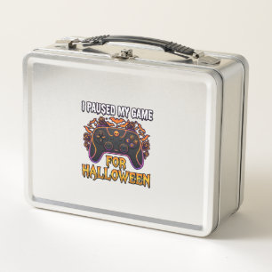 Lunch Box Contrôleur Halloween de jeu en pause Chauves-souri