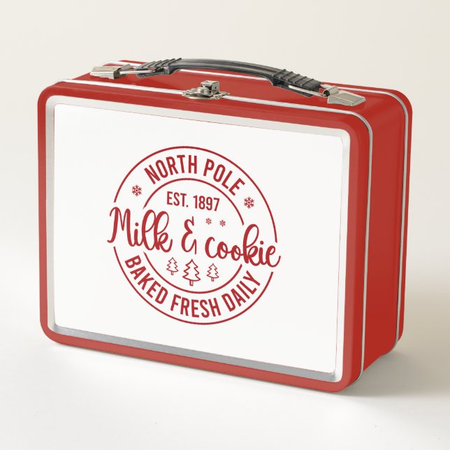Lunch Box Cookie de lait du Pôle Nord (Devant)