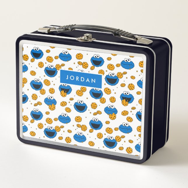 Lunch Box Cookie Monster | C est pour motif Cookie (Devant)