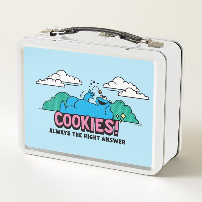 Lunch Box Cookie Monster | Les cookies sont toujours la bonn (Dos)