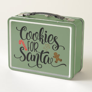 Lunch Box Cookies pour Père Noël Fun Christmas