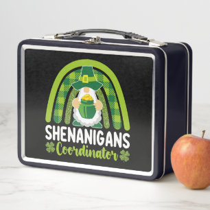 Lunch Box Coordonnateur de Shenanigans Gnomes St Patrick's D