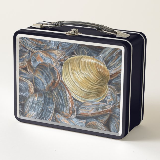Lunch Box Coquilles de palourdes et de quahog (Devant)
