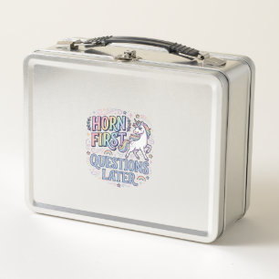 Lunch Box Corne de Licorne Premier Questions Plus Tard Autoc
