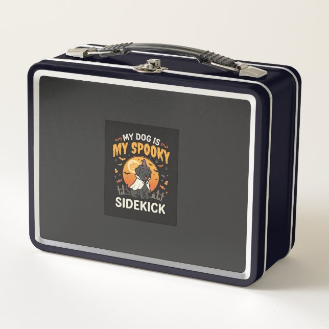 Lunch Box Costume de chien pour Halloween soir (Devant)