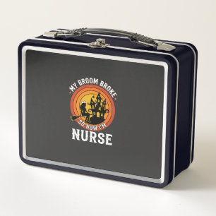 Lunch Box Costume Graphique de Sorcière Infirmière drôle d'H
