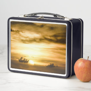 Lunch Box Coucher De Soleil Sur L'Océan Pacifique