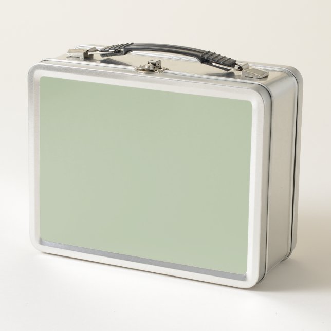 Lunch Box Couleur claire et verte (Devant)